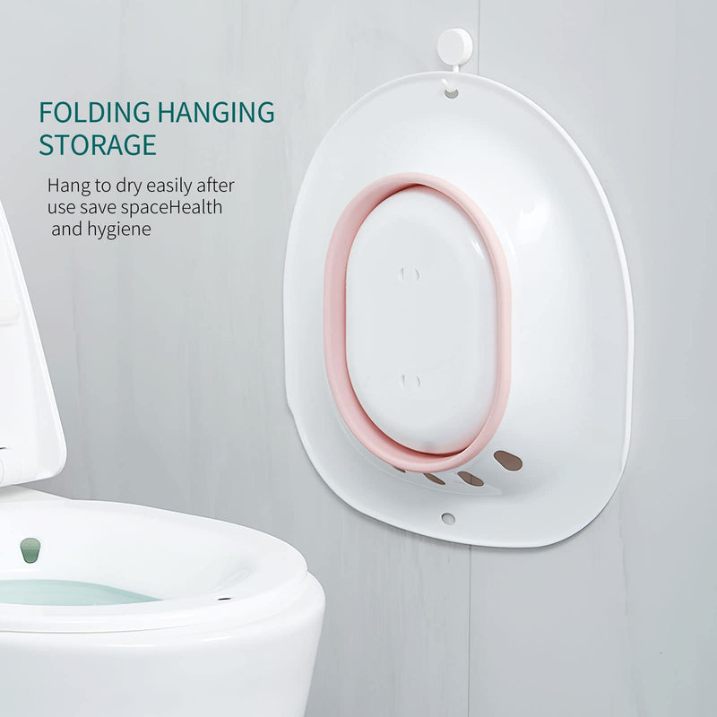 [Australia] - Leetye Mei Premium Bathtub, Suitable for Hemorrhoid Treatment, Postpartum Care, Toilet Seat with Flusher, Suitable for Inflammation Treatment (Green) Green 