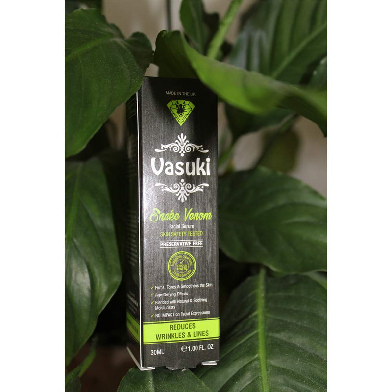 [Australia] - Vasuki Snake Venom Facial Serum, Anti Wrinkle and Age Defining Facial Serum, Vegan, 30ml 