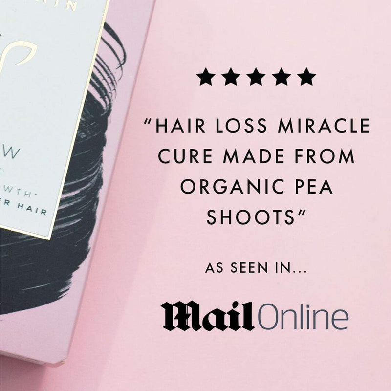 [Australia] - Grow by Hair Gain 1 Month supply 60 Capsules Fuller Thicker Hair in one month 