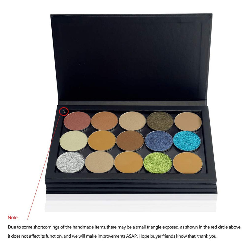 [Australia] - Coosei 4-Layer Book Shaped Mangetic Eyeshadow Palette Large Empty Makeup Storage Box 4Layers 