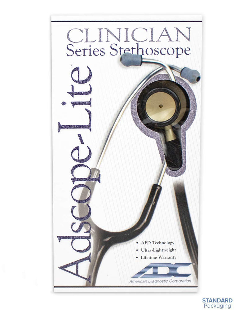 [Australia] - ADC - 619TQ Adscope Lite 619 Ultra Lightweight Clinician Stethoscope with Tunable AFD Technology, Turquoise Adscope Lite 619 - New Version 