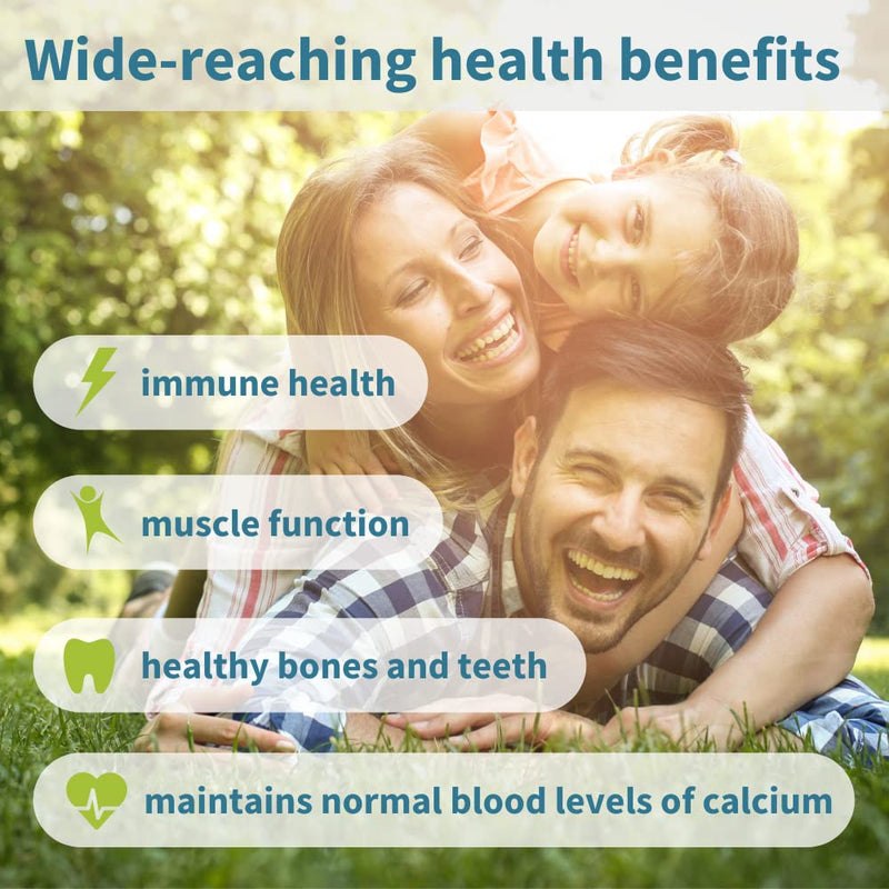 [Australia] - Pure & Essential Daily Vitamin D3 2000iu, 1-Year Supply, Vegetarian, 365 Small Tablets 