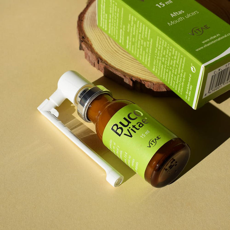 [Australia] - Vitae BucoVitae Emulsion - Hyaluronic Acid and sea Buckthorn for Mouth sores and Canker sores - 15 ml 