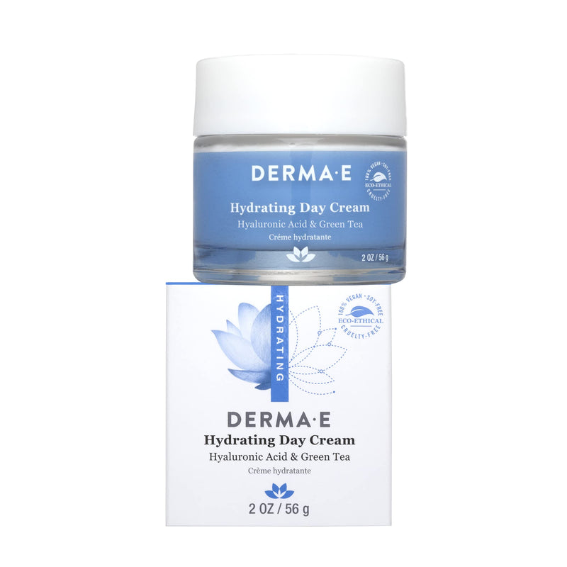 [Australia] - DERMA E Ultra Hydrating Antioxidant Day Cream – Advanced Face Moisturizer with Anti-Aging Squalane, Hyaluronic Acid and Ceramides to Smooth and Nourish, 2 Oz 