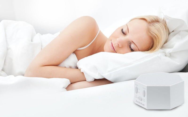 [Australia] - LectroFan High Fidelity White Noise Machine with 20 Unique Non-Looping Fan and White Noise Sounds and Sleep Timer Classic Black Standard Packaging 