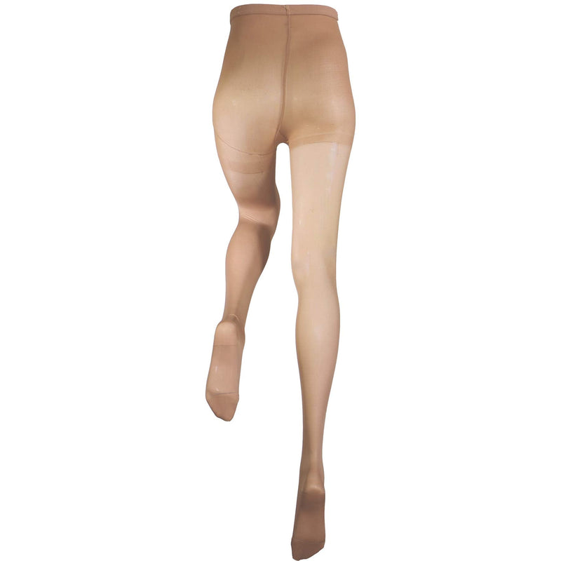 [Australia] - Truform Women's Compression Pantyhose, 20-30 mmHg, Opaque Hosiery Support Shaping Tights, Beige, Large 