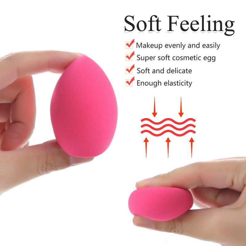 [Australia] - Makeup Sponge Puff Makeup Blending Sponge Makeup Blender Foundation Sponge Concealer Sponge Applicator Sponges (2 Count) 2 Count (Pack of 1) 