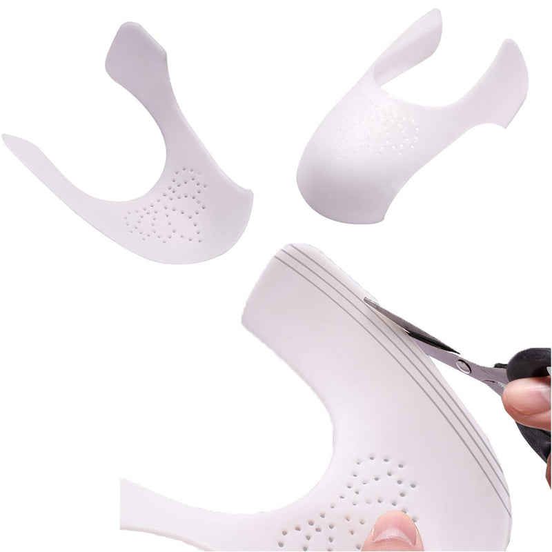 [Australia] - YOLOPARK Shoe Creases Protector, 4 Pairs Shoe Anti Creases Guard to Prevent Sneaker Creases for Men's 7.5-13 Women's 5-9 