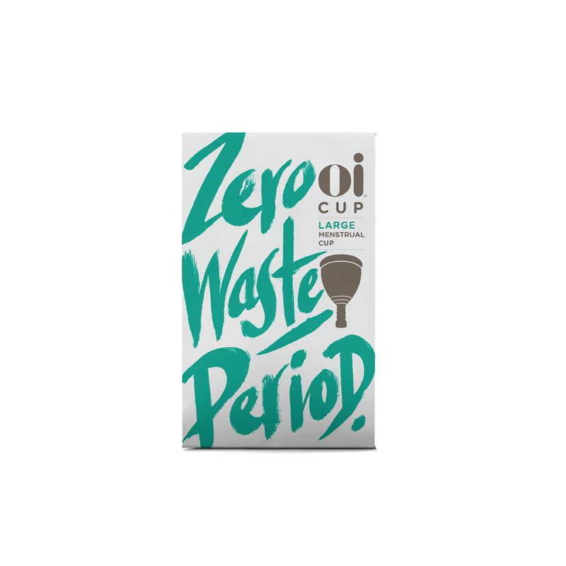 [Australia] - Oi Cup, Zero-Waste Reusable Menstrual Cup, Hypoallergenic and Recyclable, Large Large 1 Count 