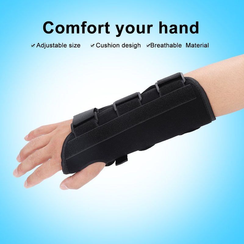 [Australia] - Wrist Support Brace Splint Adjustable Breathable Wrist Brace Hand Support Arm Protection Strap Ideal for Injuries to Carpal Tunnel, Arthritis Recovery And Sprains(L-Left) L Left 