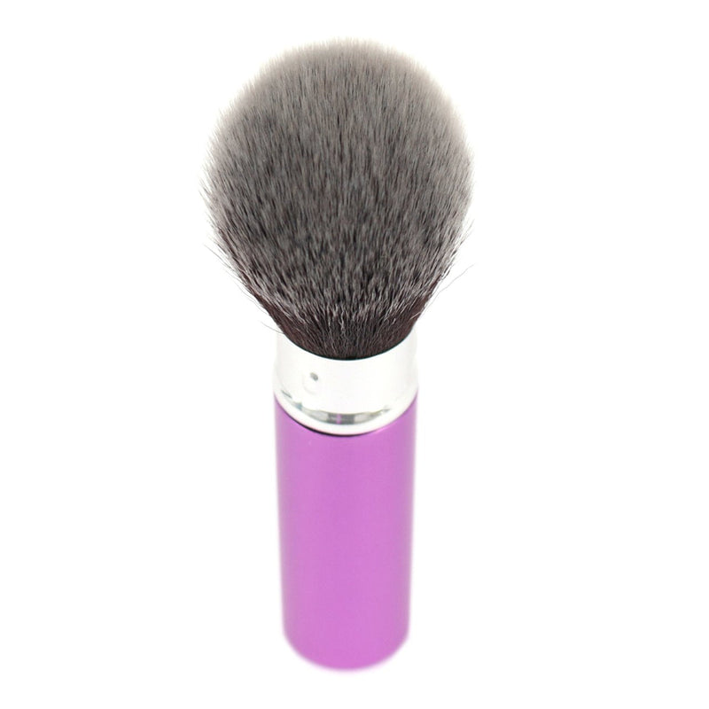 [Australia] - Vela.Yue Retractable Blush Brush Angled Face Powder Bronzer Travel Kabuki Makeup Brushes 
