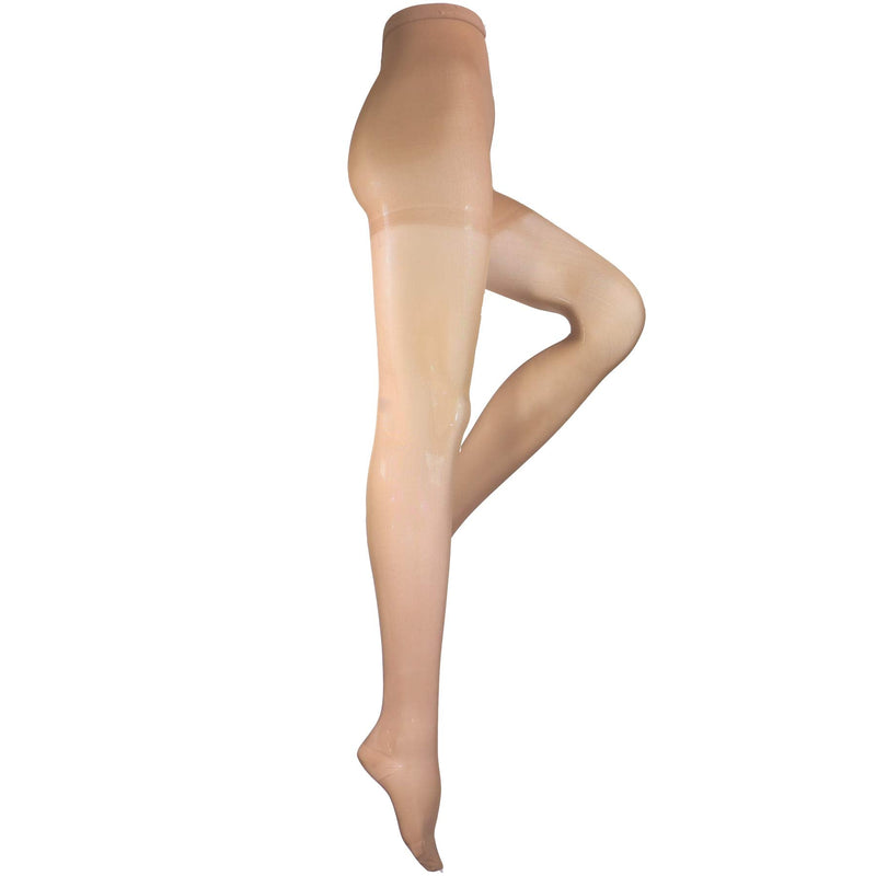 [Australia] - Truform Women's Compression Pantyhose, 20-30 mmHg, Opaque Hosiery Support Shaping Tights, Beige, Large 