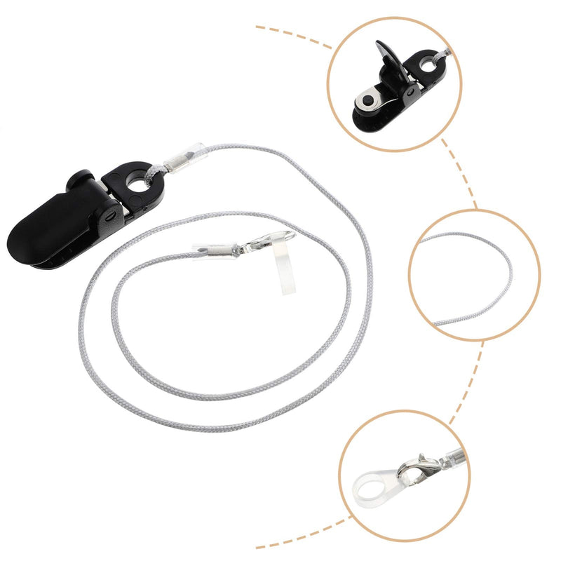 [Australia] - iplusmile Hearing Aids Clip and Anti- Lost Lanyard Keepers Hearing Aids Holder Straps for Adults Seniors Hearing Instruments 