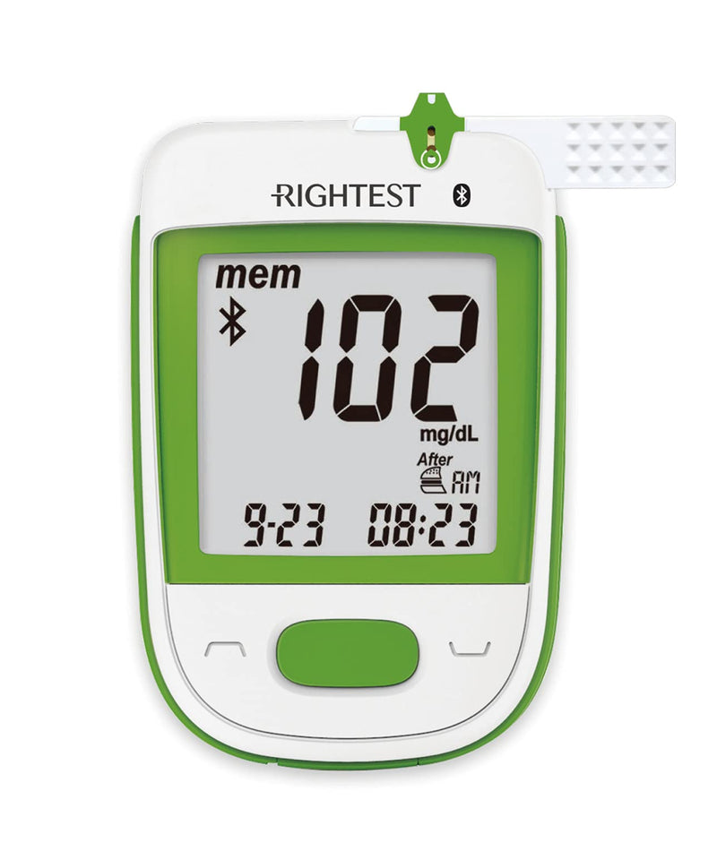 [Australia] - BIONIME RIGHTEST GT333 Blood Glucose Test Strips for use with RIGHTEST GT333 Meter - Blood Sugar Monitoring for Diabetics, Box of 50 