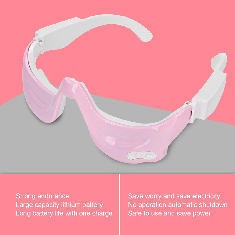 [Australia] - Eye Massager, Eye Beauty Instrument Eye Fatigue Relief Ems Microcurrent Eye Massage Machine For Relieves Massage Pen Eye Massager Electric For Patches Dark Circles Puffy [Pink] 