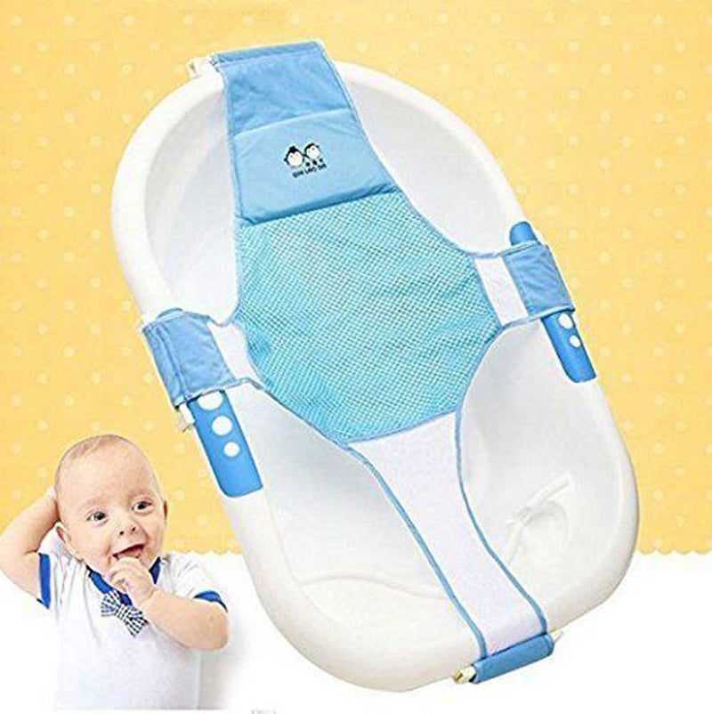 [Australia] - StillCool Bath Seat Baby Bathtub Treasures Newborn Bath Seat Baby Bath Safety Bath Seat Support Baby Shower Bath Accessories (Blue) 