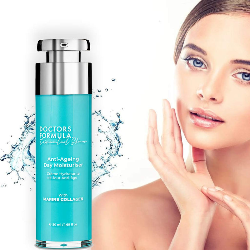 [Australia] - Doctors Formula Marine Collagen Anti-Ageing Day Moisturiser 50ml Air Pump Day Moisturizer 