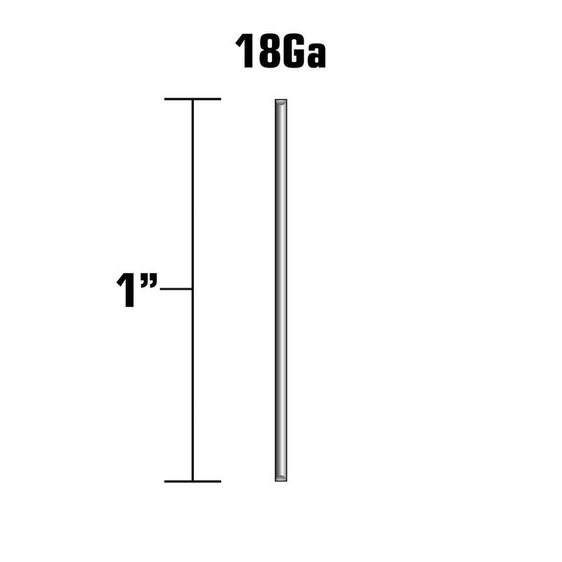 [Australia] - Metabo HPT 1 Inch 18 Gauge Brad Finish Nail | 1,000 Count | 24102THPT 1-Inch x 18 GA 