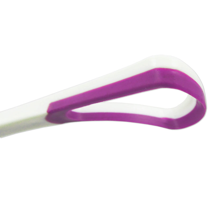 [Australia] - 4 Tongue Scraper Cleaner ~ Soft & Gentle Silicone Head (1 of Each Colour) 1 of Each Colour 