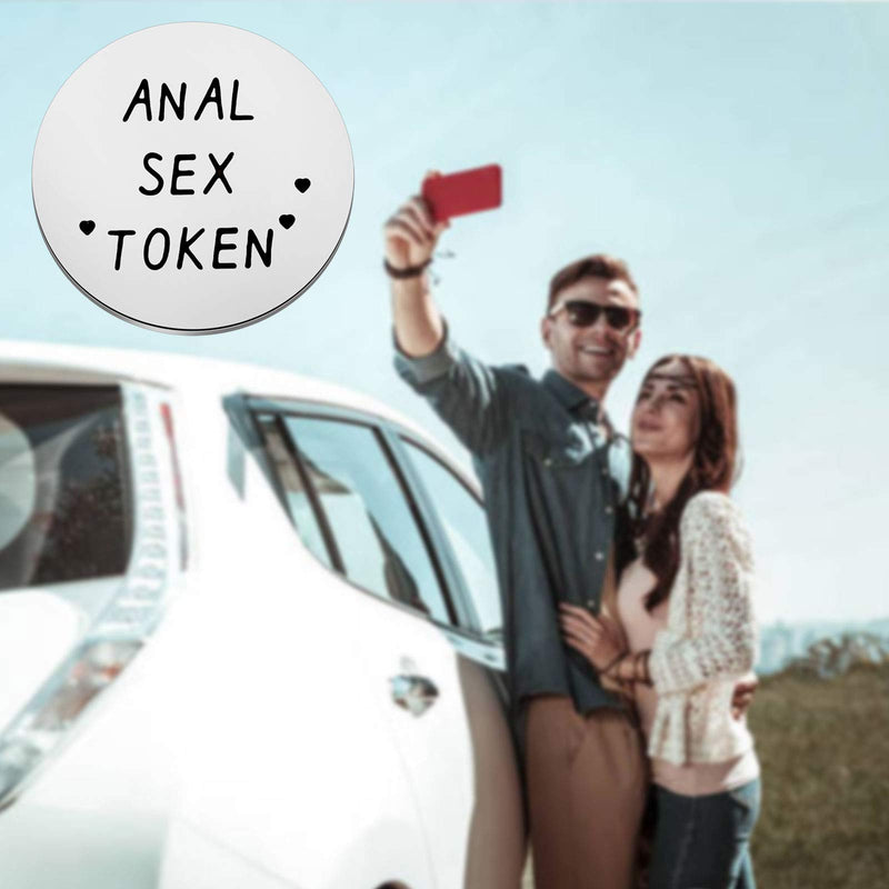 [Australia] - ENSIANTH Funny Gift for Husband Boyfriend Naughty Gift for Him Valentines Day Token Sex Game Gift ANGEL SEX TOKEN 