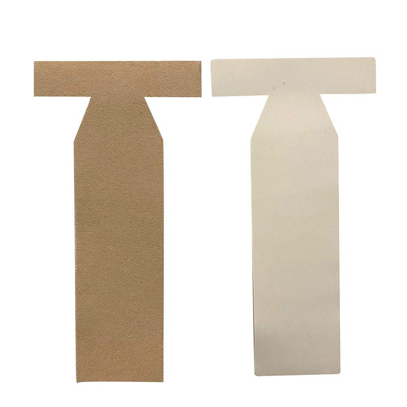 [Australia] - Aetna Foot Products TT-61 Adhesive Turf Toe Strap, 7 3/4 in. x 4 in, 100/Pack – Big Toe Brace & Straightener – 100% Cotton Moleskin for Support, Stability, & Comfort – Medical Grade Adhesive Backing 