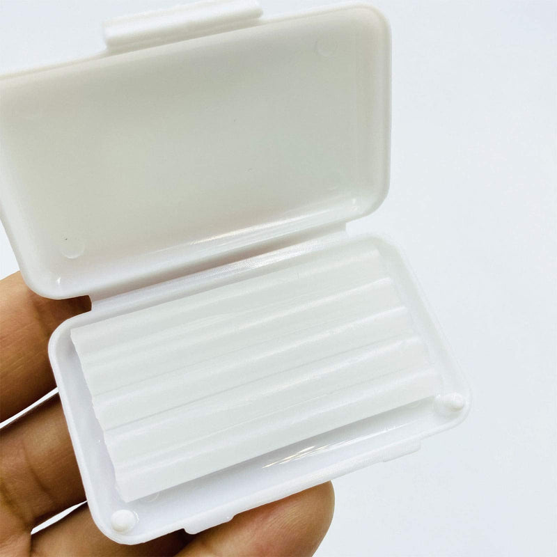 [Australia] - Orthodontic Wax for Braces, HRASY 10 Pack Dental Wax Brace Wearer Wax for Relieving Irritation and Pain, White Flavorless 