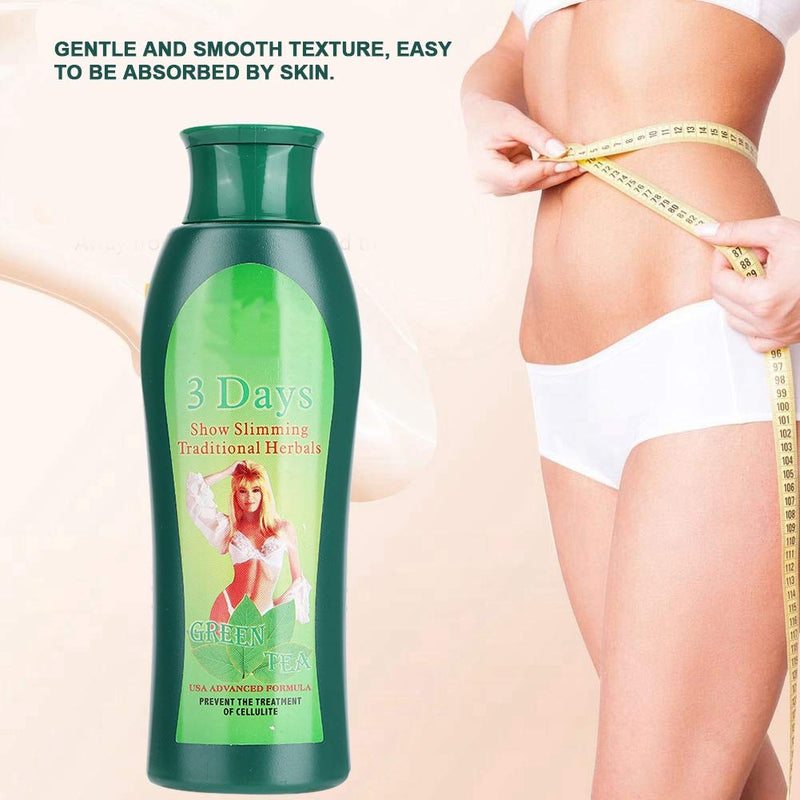 [Australia] - 200ML Anti Cellulite Cream, Herbal Green Tea Body Slimming Firming Cream Waist Abdomen Thigh Tightening Cream for Body care and weight loss. 