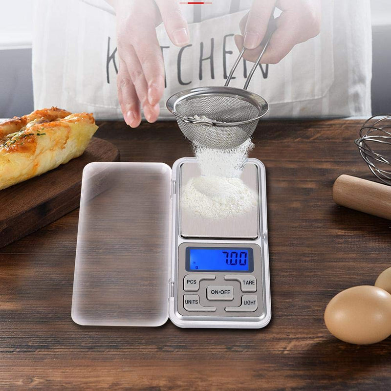 [Australia] - Portable Scale Electronic Scale Pocket Scale Digital Scale Digital Portable for Home(100g) 100g 