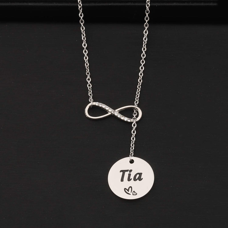 [Australia] - TGBJE Gigi Necklace Lola Necklace Great Grandma Gift Birthday Gifts for Grandma Godmother Gift Family Jewelry Tia necklace 