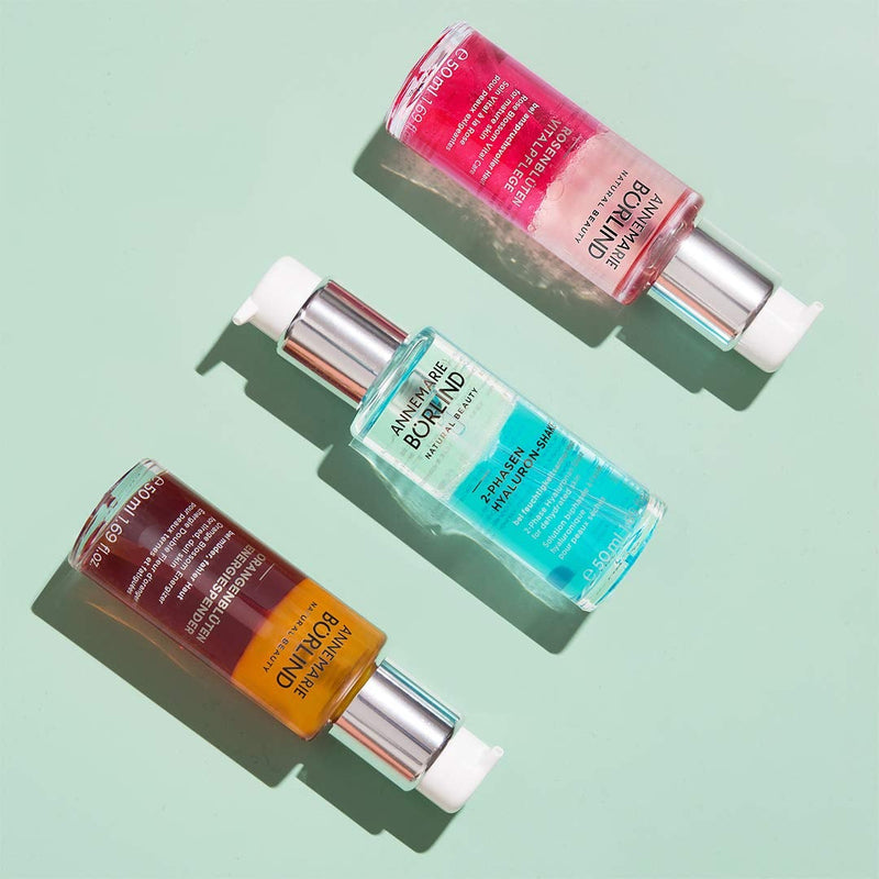 [Australia] - ANNEMARIE B√ñRLIND - 2 Phase Hyaluronan Shake - Hyaluronic Acid + Aloe Vera + Black Forest Rose Stem Cells For Intense Hydration - Moisturizing, Plumping, Nourishing - 50ml 