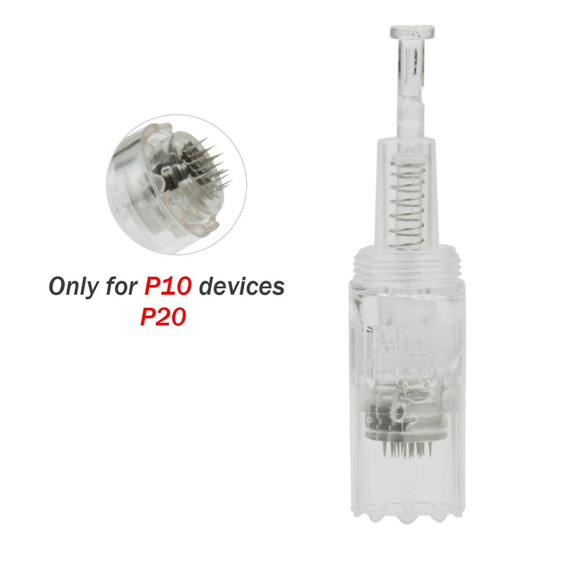 [Australia] - TBPHP Microneedling Derma Pen Screw Needle Cartridge 24pin For microneedle cartridge for Electric Microneedle TBPHP P10/P20 derma pen(10 pcs 24 Tips) 24 pin 
