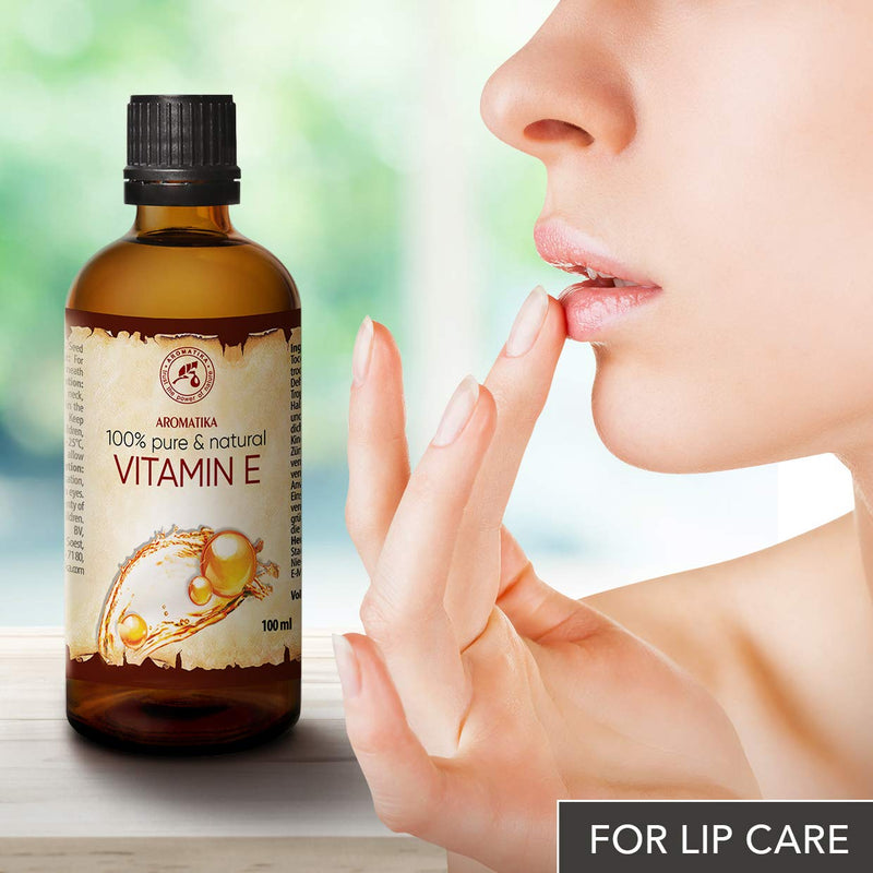 [Australia] - Vitamin E Oil 200ml for Hair, Face, Body, Anti Aging Skin Care for Sensitive Oil - Anti Wrinkle Natural Tocopherol Oil 