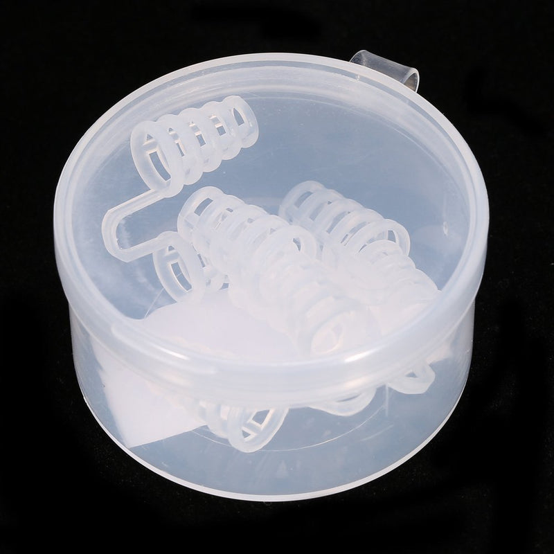 [Australia] - Fournyaa Snoring Stopper, Snoring Clip, Nose Cones, Hollowed-out 4PCS for Smoothly Breath Sleep Anti-snore Device Sleeping Aid Stopper 