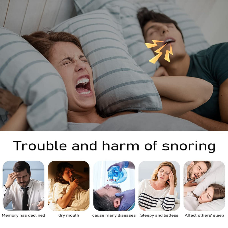 [Australia] - Anti Snoring Devices, New Snore Smart Stopper, Snoring Detection by Impulse Sense, Snore Reducing Aids for Men and Women 