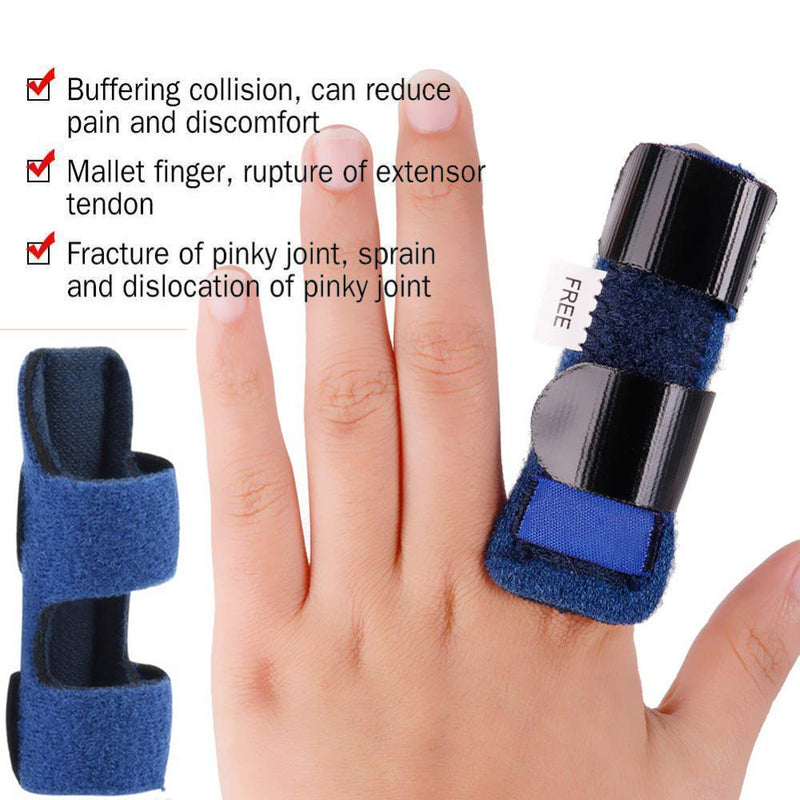 [Australia] - 1PC Adjustable Hand Support Fix Injury Aid Tool Finger Recovery Tape Bandage Fracture Protection Finger Splint Joints Fractures Stabilizer 