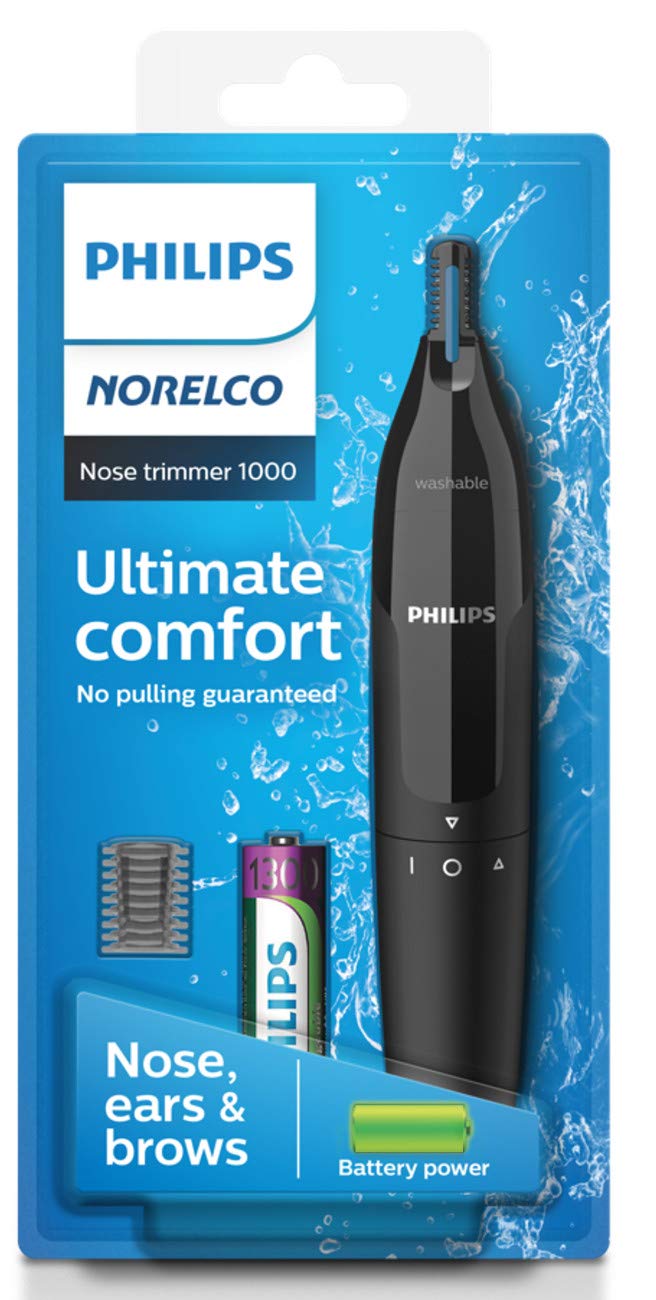 [Australia] - Philips Norelco Nosetrimmer 000 NT605/60, Black Nosetrimmer 1000 
