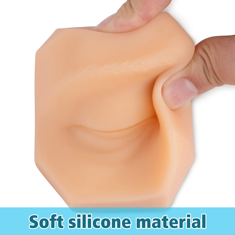 [Australia] - Ultrassist Soft Silicone Eye Model for Practicing Piercing, Suture, Silicone Flexible Model for Education Display, Rubber Right Eye for Teaching Instructions 