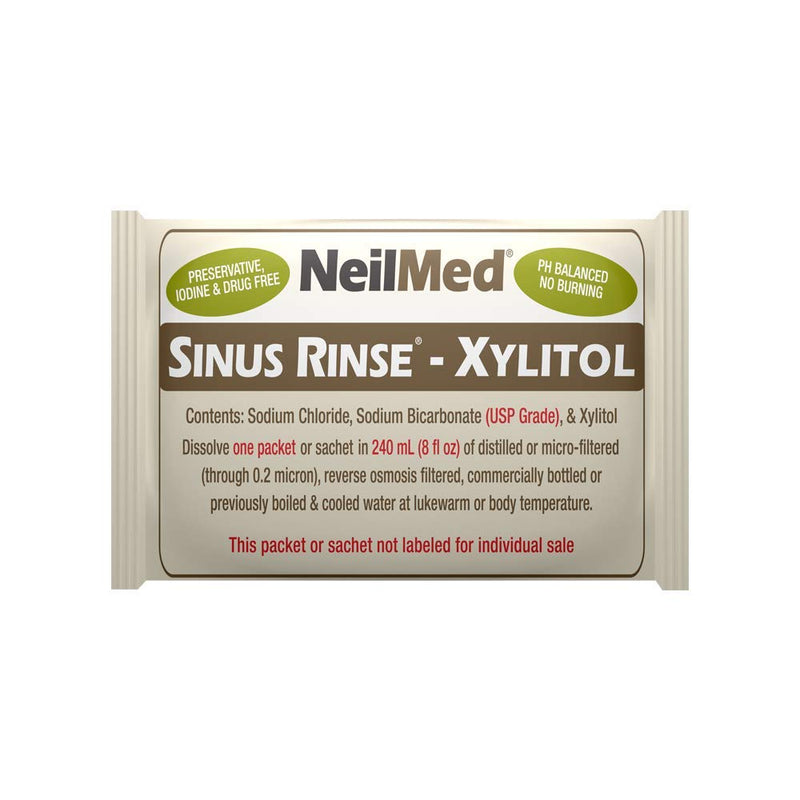 [Australia] - NeilMed Sinus Rinse Kit with Xylitol, 50 Count (Pack of 1) 