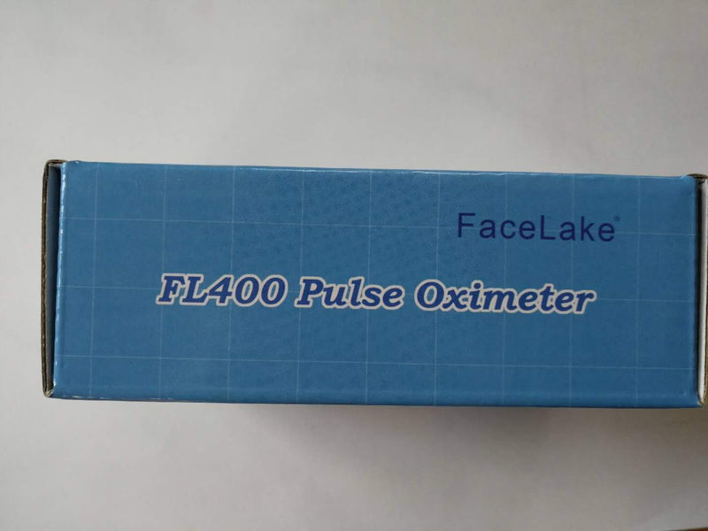 [Australia] - FaceLake FL400Y Pulse Oximeter Blood Oxygen Saturation Monitor, Neck/Wrist Cord, Carrying Case and Batteries Included, Yellow 