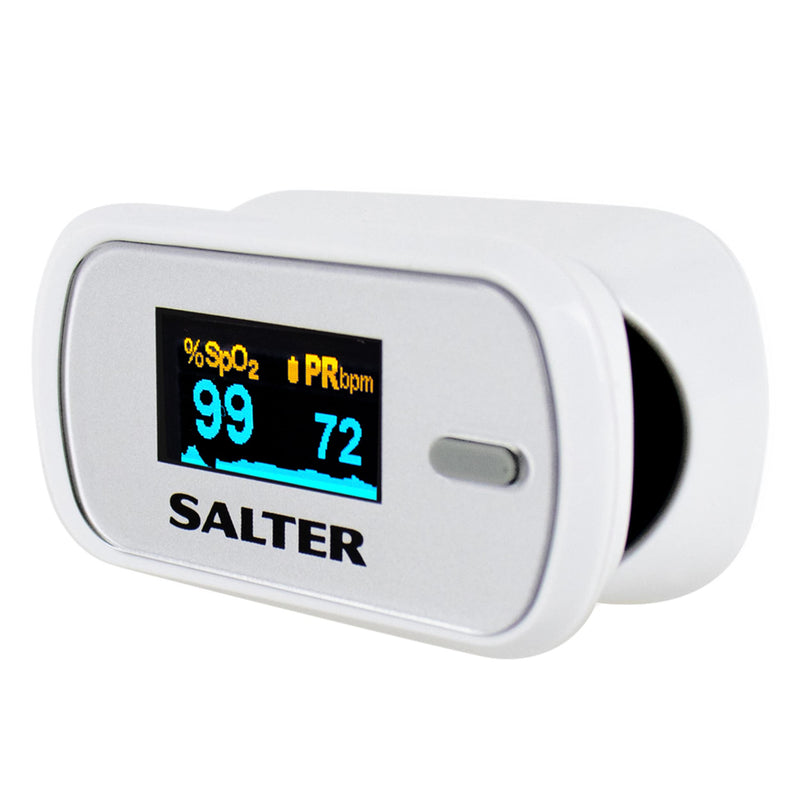 [Australia] - Salter PX-100-EU OxyWatch, Fingertip Pulse Oximeter, Quick Measure, Light and Compact, Portable and Easy to Use, Automatic Power Off, Low Power Consumption, 2 Year Guarantee, 