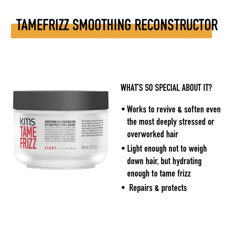[Australia] - KMS TAMEFRIZZ Smoothing Reconstructor for Medium to Thick, Coarse Hair, 200 ml 