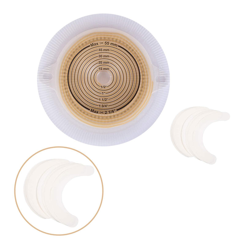 [Australia] - FOMIYES Coloplast Barrier Strips 20pcs Anti- Leak Stoma Skin Barrier, Fixing Strips Stoma- Pressure Sensitive Tape Ostomy Pressure Tape Sticker, 5.50X3.14in 