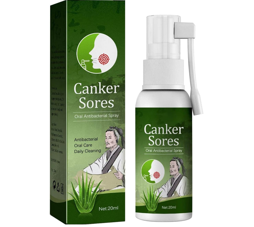 [Australia] - Ulcer Breath Sprays,Oral Ulcer Sprays,Antiviral Mouth Spray,Canker Relief Spray,Breath Spray for Bad Breath,Herbal Mouth Spray,Mouth Ulcer Sprays 20ML 