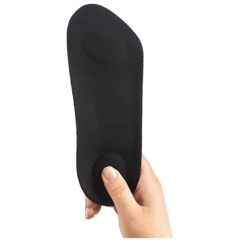 [Australia] - Arch Support Orthotics Ergonomic Mid Sole Support 3/4 Elevator Shoes Insole - 1/2 Inch Height Increase Heel Inserts Size L Plantar Fasciitis, Foot Pain, Heel Pain and Pronation Relief for Men & Women Large 