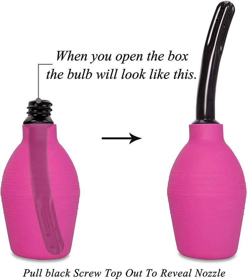 [Australia] - Enema Bulb for Men or Women - Douche Cleaner - 310 ml Capacity (Purple Color) Purple -310ml 