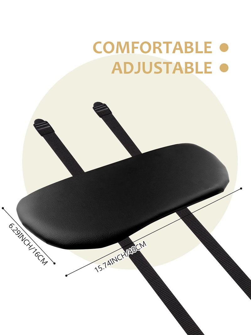 [Australia] - TOROKOM Soft Sponge Hanging Arm Rest for Massage Table, Hanging Arm Rest Sling Board Hanging Arm Rest Shelf Armrest Support for Massage Table SPA Beauty Salon Bed(Black) 