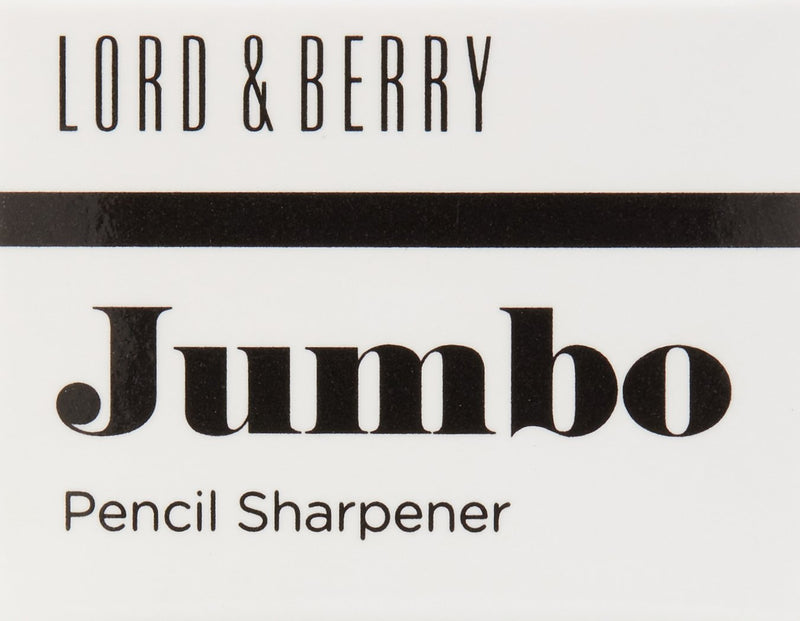 [Australia] - Lord & Berry JUMBO Makeup Cosmetic Pencil Sharpener, Easy To Clean 