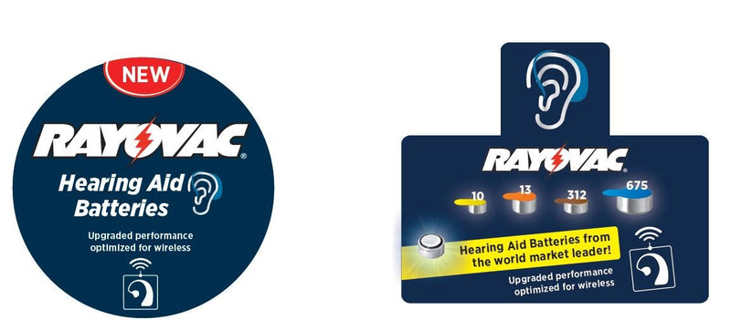 [Australia] - Rayovac Acoustic Special Mercury-Free Size 13 Hearing Aid Batteries (Pack of 6) Pack of 6 