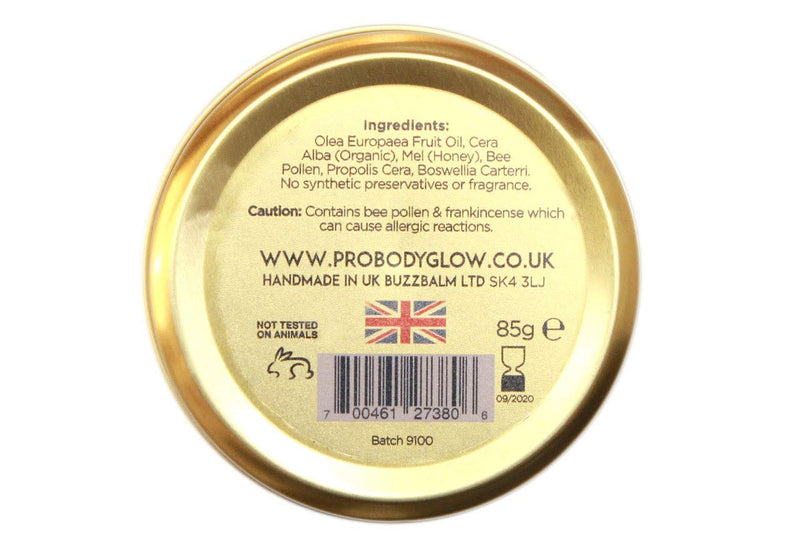 [Australia] - Pro Body Glow Body Balm - Moisturising High Shine Skin Balm and Beauty Balm Loved by Celebrities - Unique Beauty Gifts for Women Men by Armand Beasley Natural Body Makeup (3oz, 85g) 