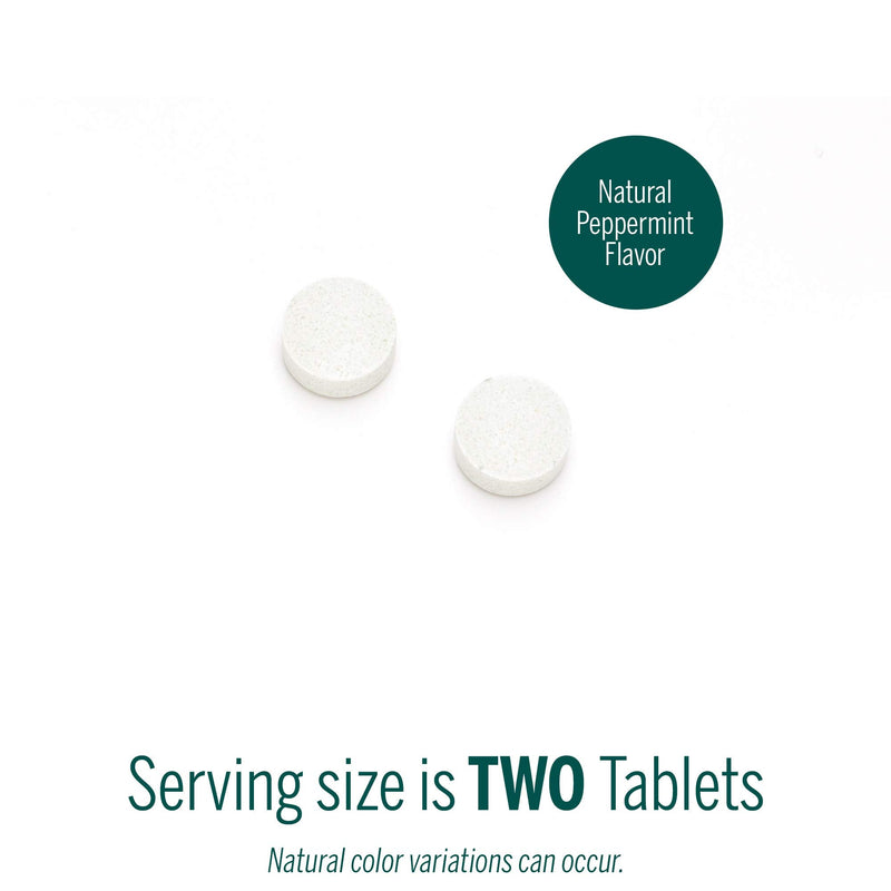 [Australia] - Genestra Brands Bio Enzymes | Complete Digestive Enzymes Formula in Chewable Tablets | 100 Chewable Tablets | Natural Peppermint Flavor 